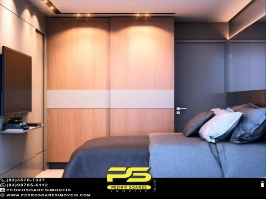 Foto 2 de Apartamento com 2 quartos à venda, 50m2 em João Paulo II, Joao Pessoa - PB