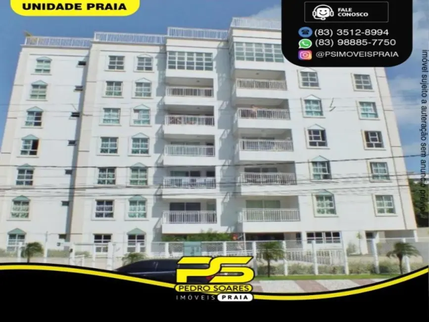 Foto 1 de Apartamento com 2 quartos à venda, 127m2 em Tambaú, Joao Pessoa - PB