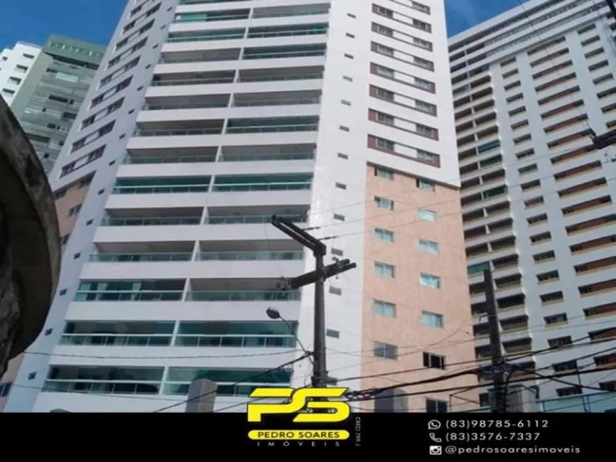Foto 2 de Apartamento com 4 quartos à venda, 150m2 em Miramar, Joao Pessoa - PB