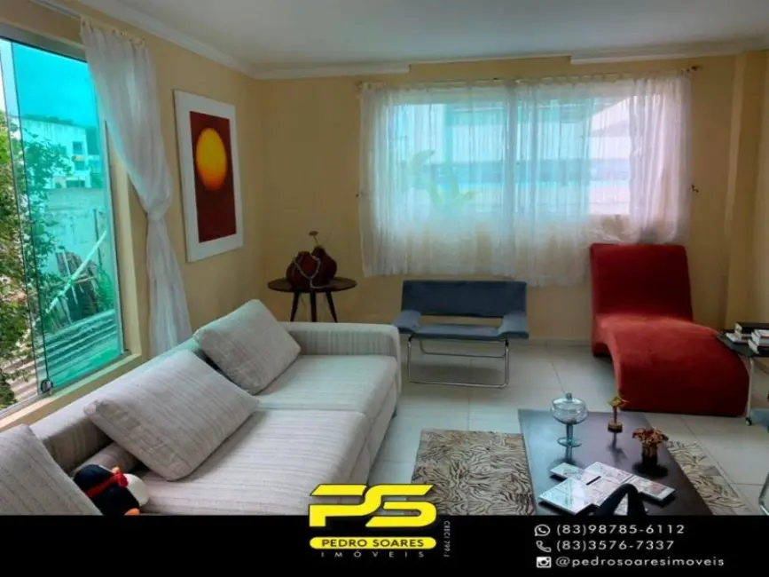 Foto 2 de Casa de Condomínio com 4 quartos à venda e para alugar, 270m2 em Intermares, Cabedelo - PB