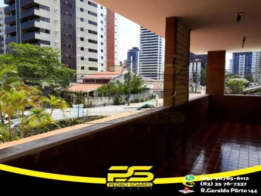 Foto 1 de Casa de Condomínio com 3 quartos para alugar, 540m2 em Manaíra, Joao Pessoa - PB