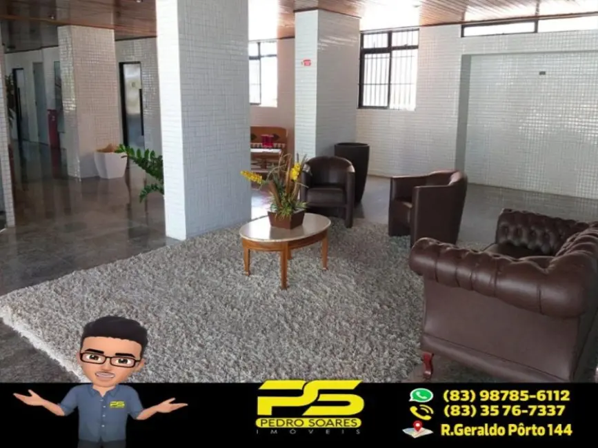 Foto 2 de Apartamento com 3 quartos à venda, 150m2 em Aeroclube, Joao Pessoa - PB