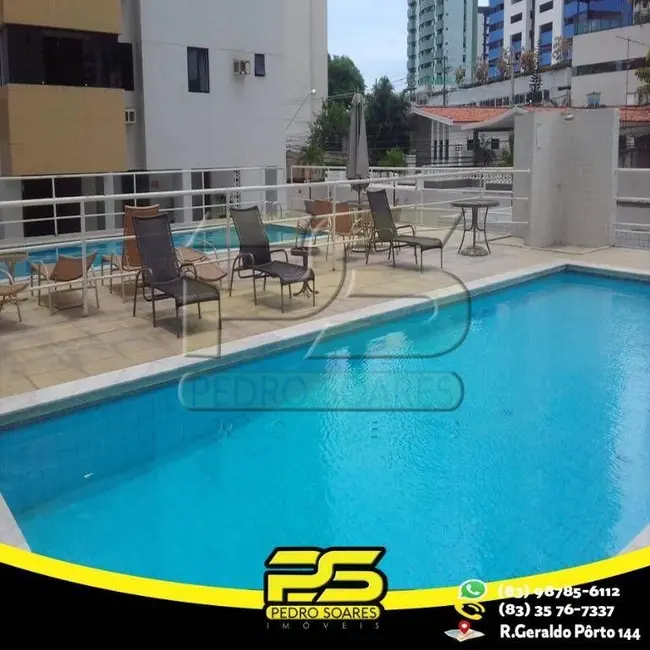 Foto 4 de Apartamento com 3 quartos à venda, 118m2 em Miramar, Joao Pessoa - PB