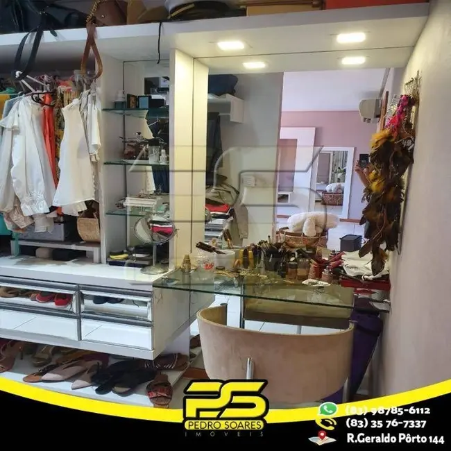 Foto 5 de Apartamento com 4 quartos à venda, 270m2 em Brisamar, Joao Pessoa - PB