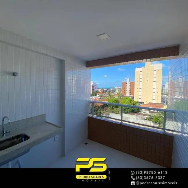 Foto 1 de Apartamento com 3 quartos à venda, 82m2 em Manaíra, Joao Pessoa - PB