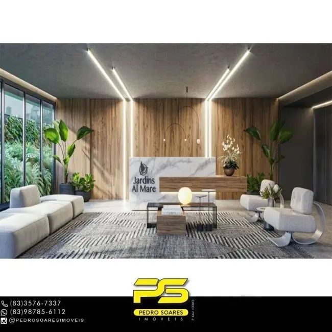 Foto 3 de Apartamento com 1 quarto à venda, 29m2 em Cabo Branco, Joao Pessoa - PB