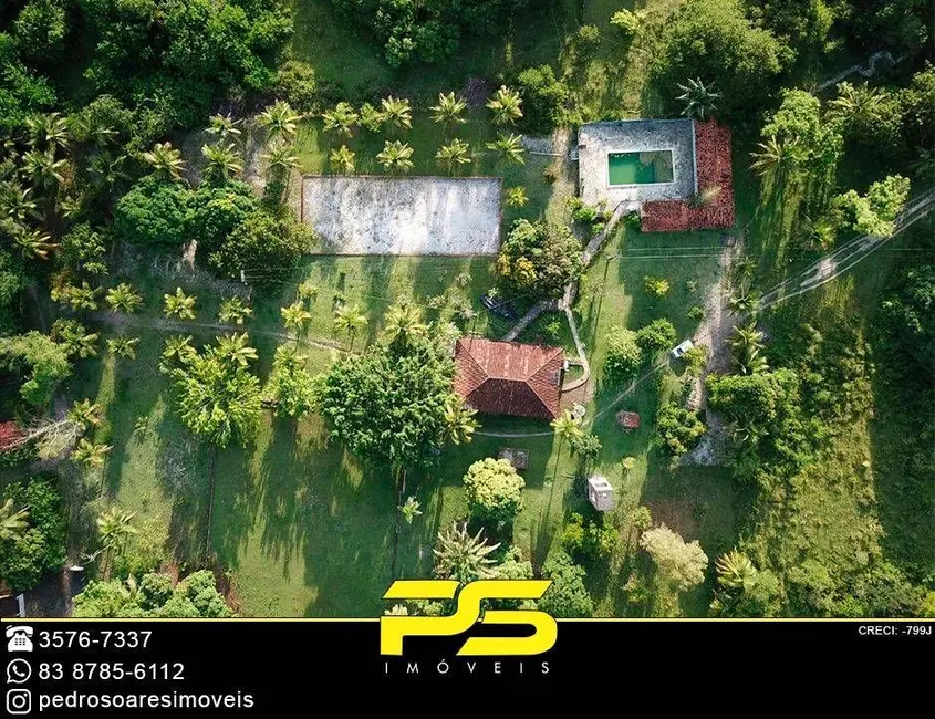 Foto 1 de Chácara com 1 quarto à venda, 60000m2 em Conde - PB