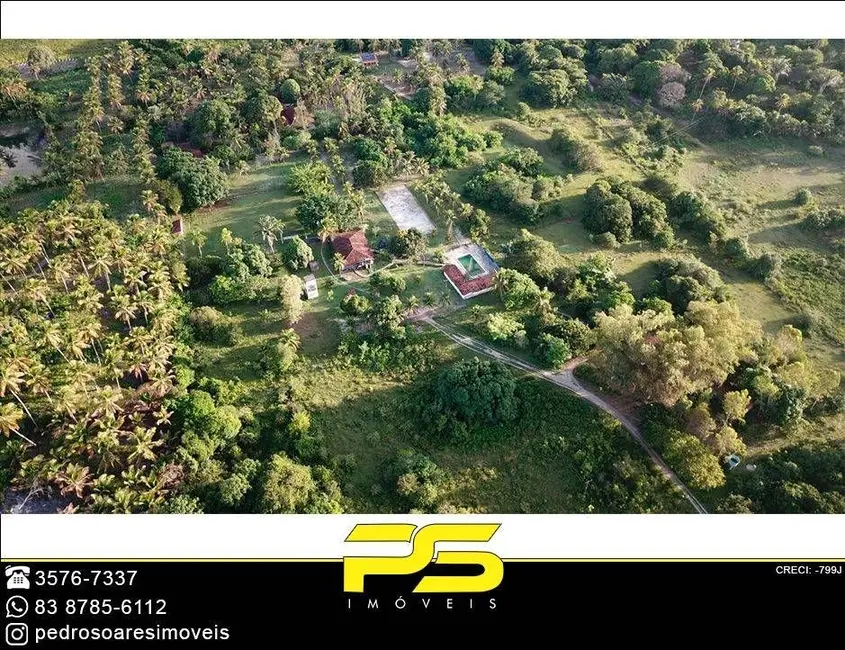 Foto 2 de Chácara com 1 quarto à venda, 60000m2 em Conde - PB