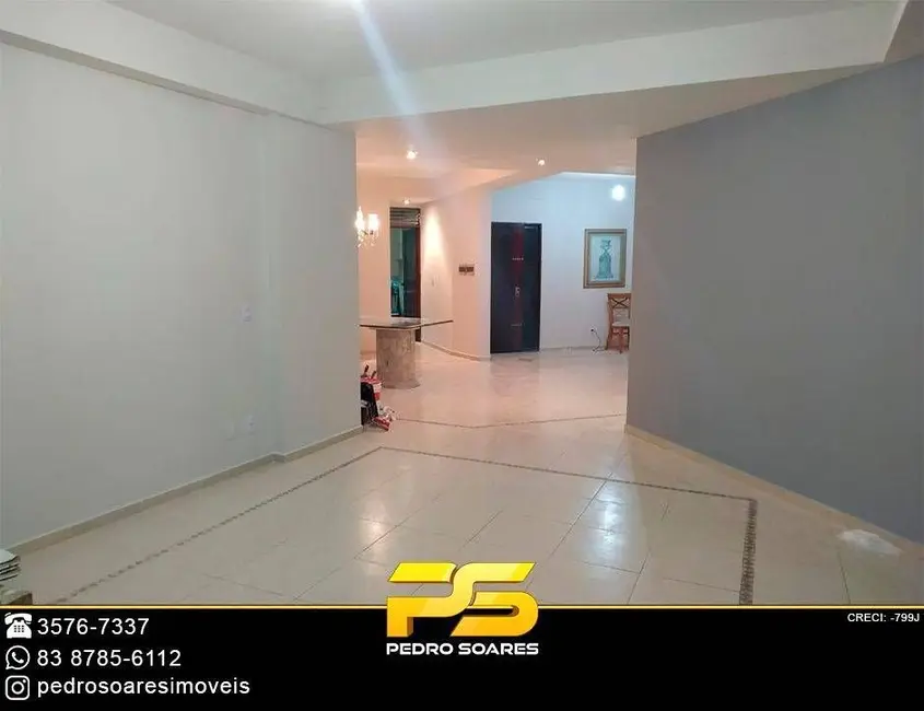 Foto 2 de Apartamento com 5 quartos para alugar, 450m2 em Manaíra, Joao Pessoa - PB