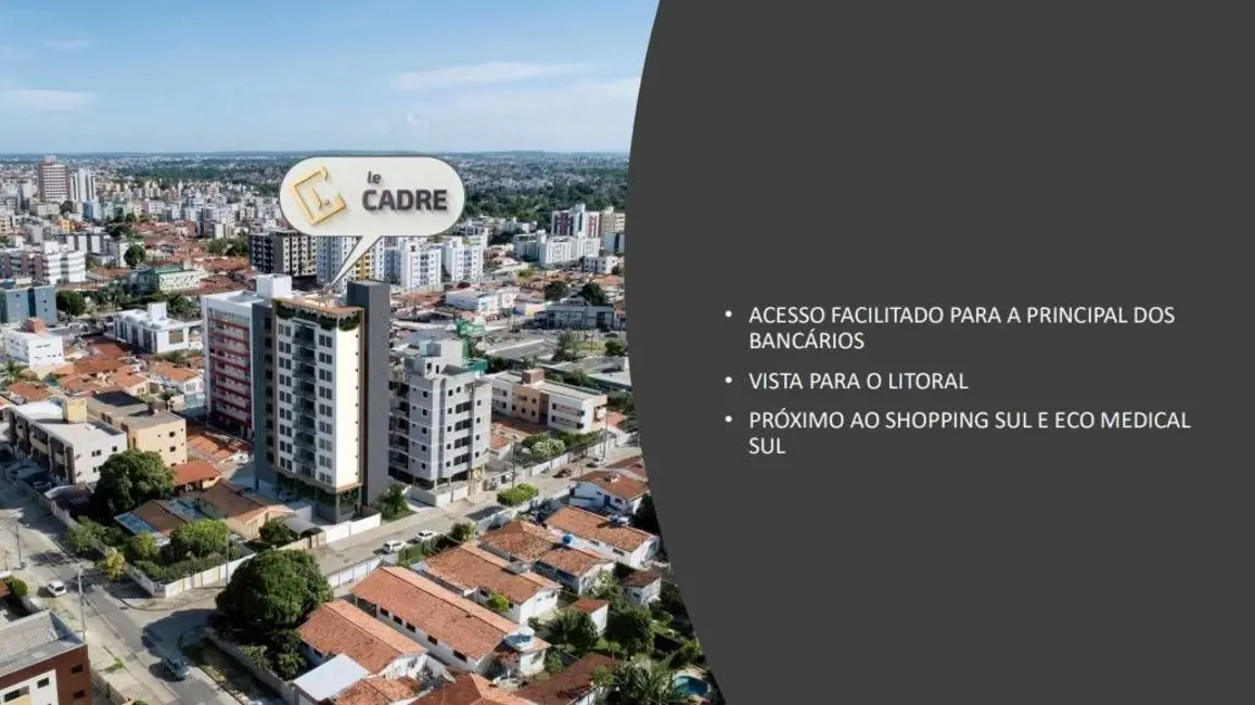 Foto 4 de Apartamento com 2 quartos à venda, 57m2 em Bancários, Joao Pessoa - PB