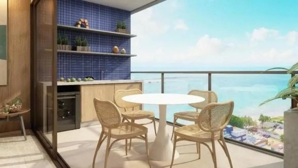 Apartamento com 3 quartos à venda, 107m2 em Camboinha, Cabedelo - PB - imagem 6 Foto 6 de Apartamento com 3 quartos à venda, 107m2 em Camboinha, Cabedelo - PB