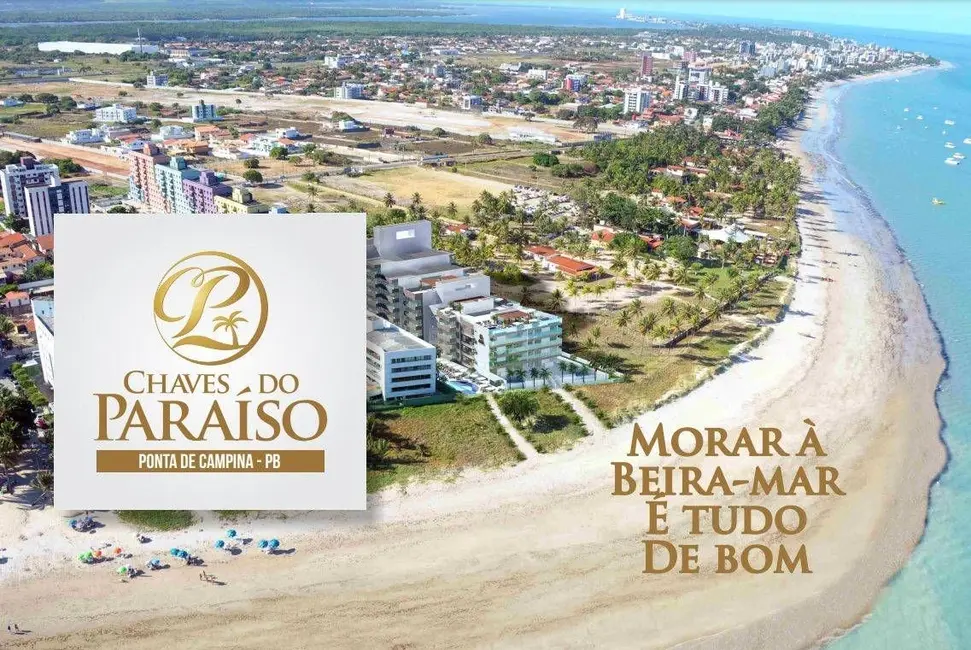 Apartamento com 2 quartos à venda, 68m2 em Ponta de Campina, Cabedelo - PB - imagem 3 Foto 3 de Apartamento com 2 quartos à venda, 68m2 em Ponta de Campina, Cabedelo - PB