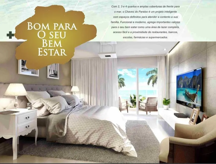 Foto 2 de Apartamento com 2 quartos à venda, 68m2 em Ponta de Campina, Cabedelo - PB