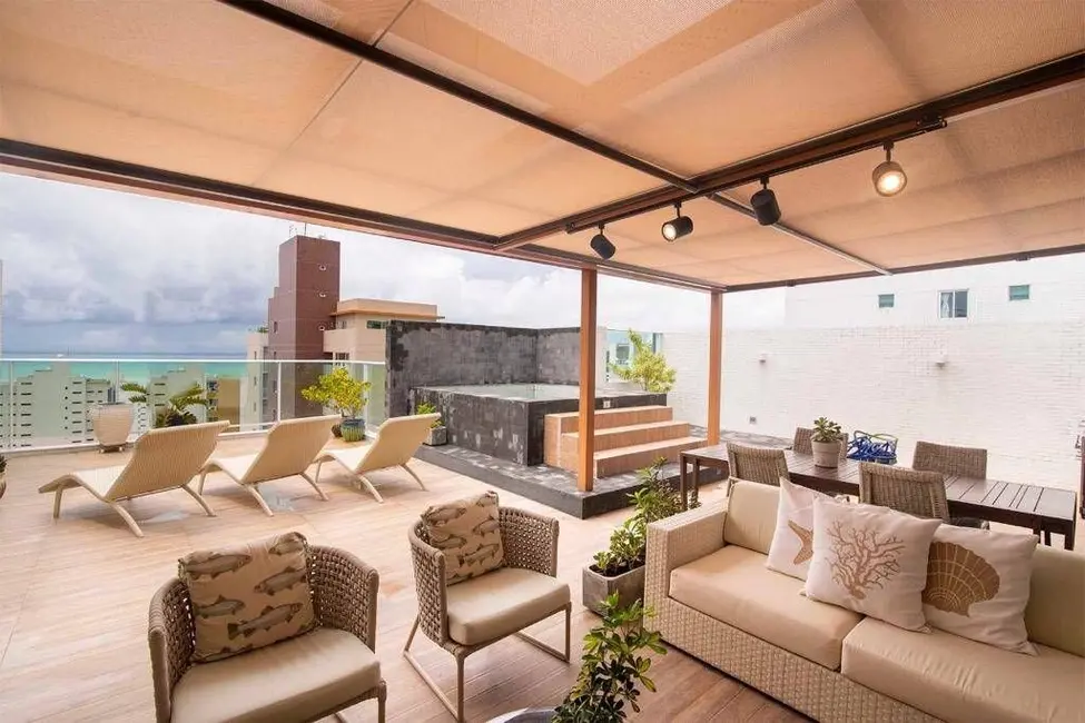 Foto 2 de Apartamento com 4 quartos à venda, 412m2 em Tambaú, Joao Pessoa - PB