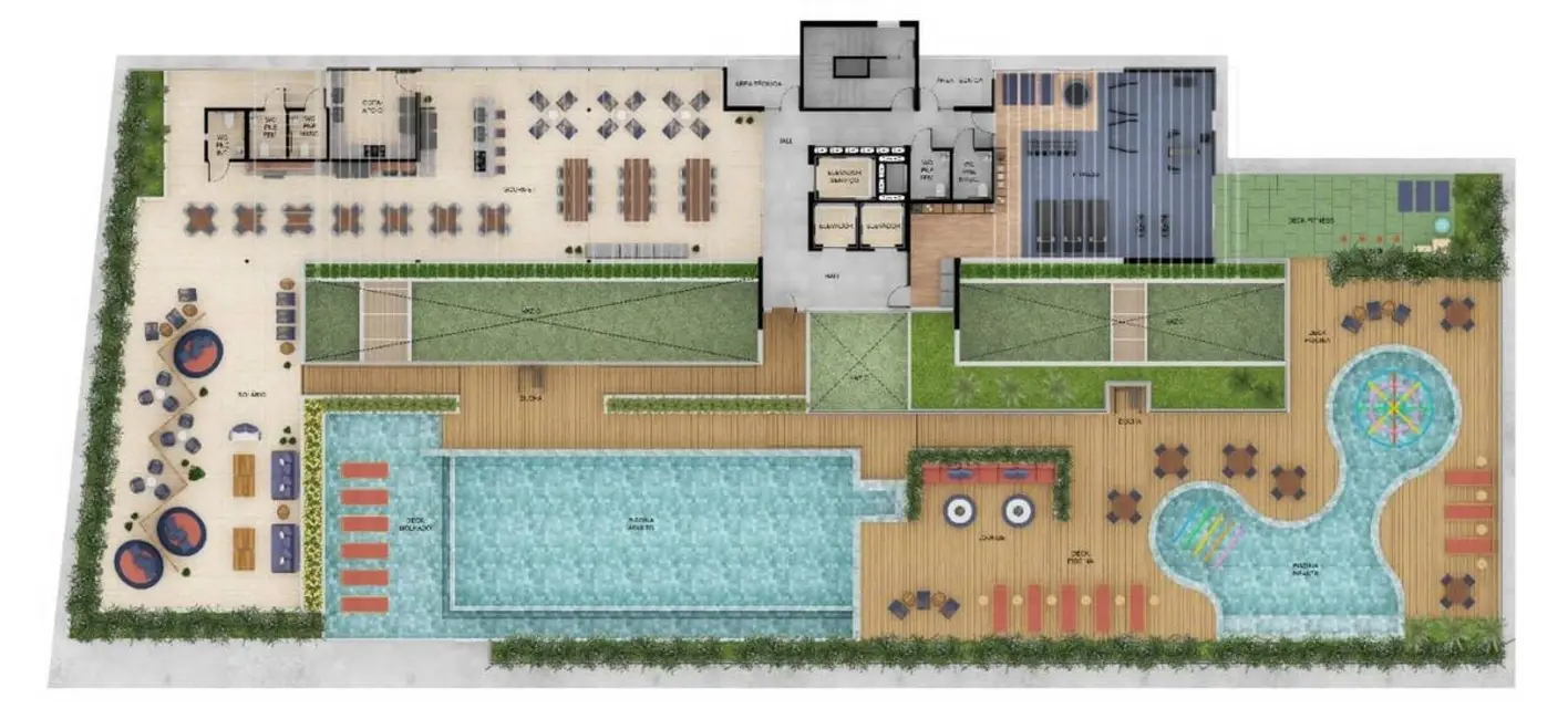 Apartamento com 2 quartos à venda, 77m2 em Camboinha, Cabedelo - PB - imagem 4 Foto 4 de Apartamento com 2 quartos à venda, 77m2 em Camboinha, Cabedelo - PB