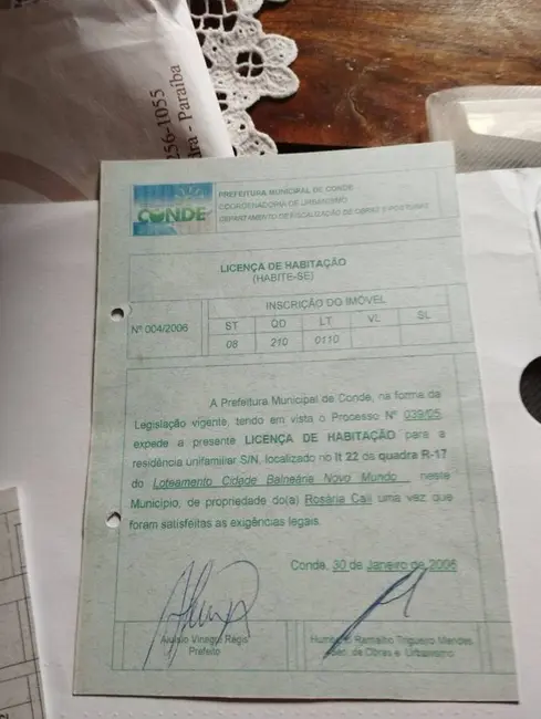 Foto 7 de Casa com 3 quartos à venda, 900m2 em Conde - PB