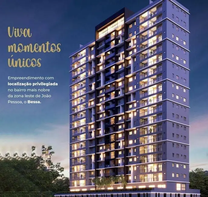 Foto 1 de Apartamento com 2 quartos à venda, 55m2 em Bessa, Joao Pessoa - PB