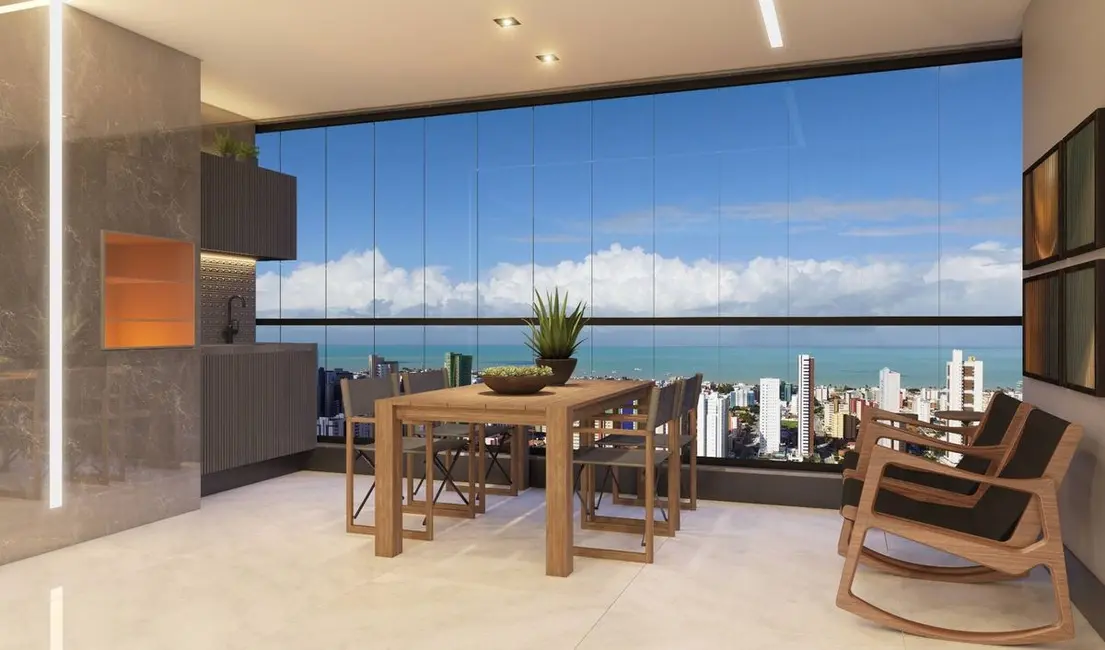Foto 3 de Apartamento com 3 quartos à venda, 174m2 em Miramar, Joao Pessoa - PB