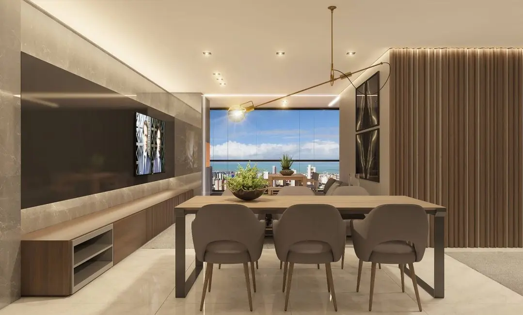 Foto 4 de Apartamento com 3 quartos à venda, 174m2 em Miramar, Joao Pessoa - PB