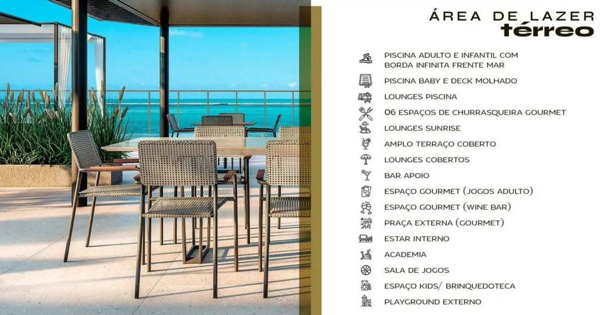 Apartamento com 2 quartos à venda, 66m2 em Ponta de Matos, Cabedelo - PB - imagem 6 Foto 6 de Apartamento com 2 quartos à venda, 66m2 em Ponta de Matos, Cabedelo - PB