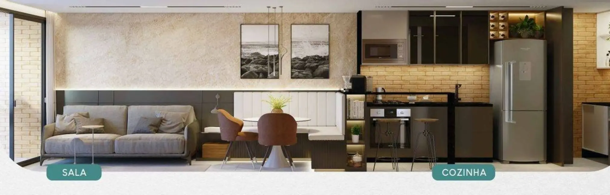 Foto 5 de Apartamento com 3 quartos à venda, 60m2 em Bessa, Joao Pessoa - PB