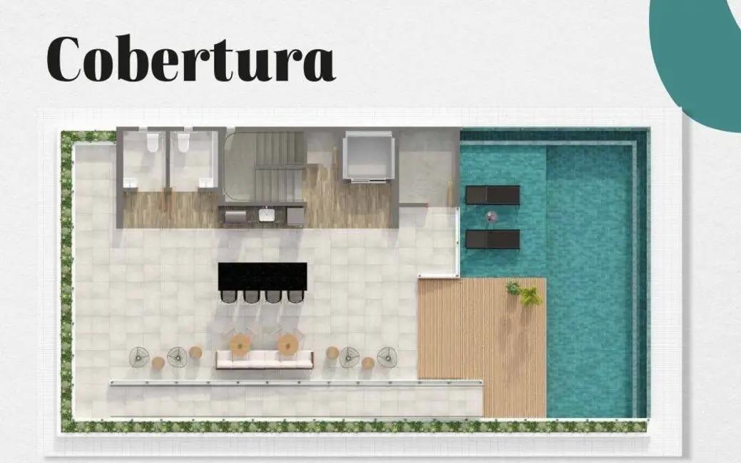 Foto 3 de Apartamento com 3 quartos à venda, 60m2 em Bessa, Joao Pessoa - PB