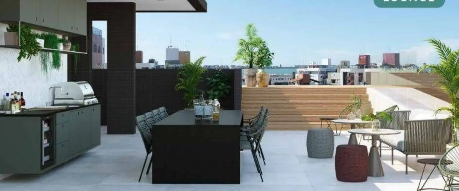 Foto 2 de Apartamento com 1 quarto à venda, 39m2 em Bessa, Joao Pessoa - PB