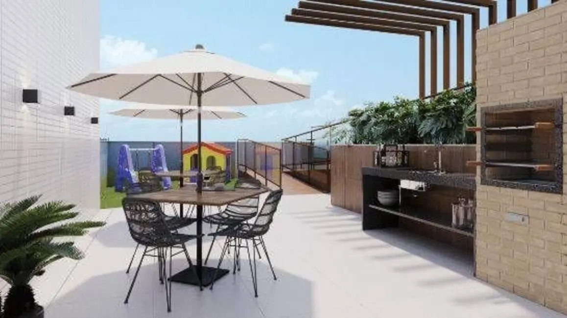 Apartamento com 3 quartos à venda, 68m2 em Ponta de Campina, Cabedelo - PB - imagem 3 Foto 3 de Apartamento com 3 quartos à venda, 68m2 em Ponta de Campina, Cabedelo - PB