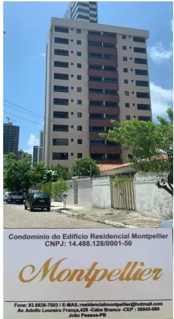 Foto 8 de Apartamento com 3 quartos à venda, 150m2 em Cabo Branco, Joao Pessoa - PB