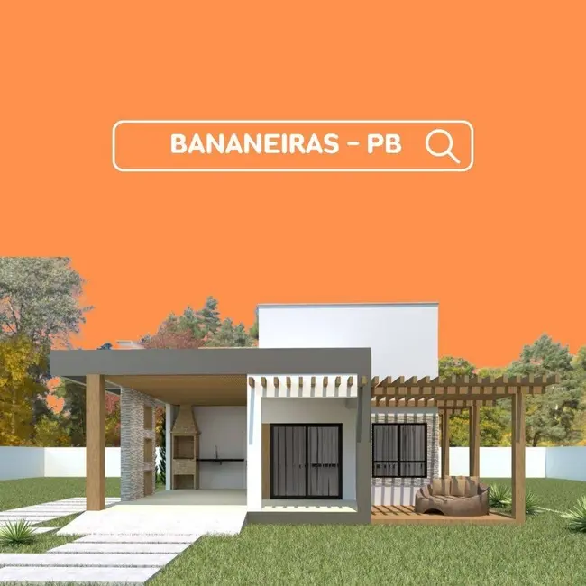 Foto 1 de Casa com 3 quartos à venda, 75m2 em Bananeiras - PB