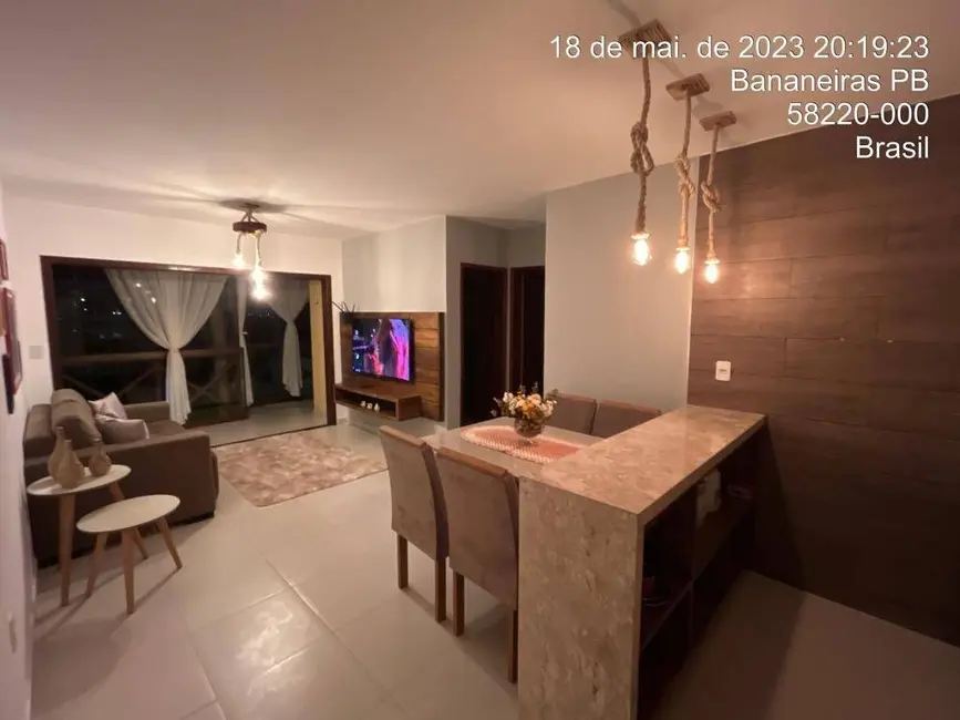 Foto 4 de Apartamento com 2 quartos à venda, 62m2 em Bananeiras - PB