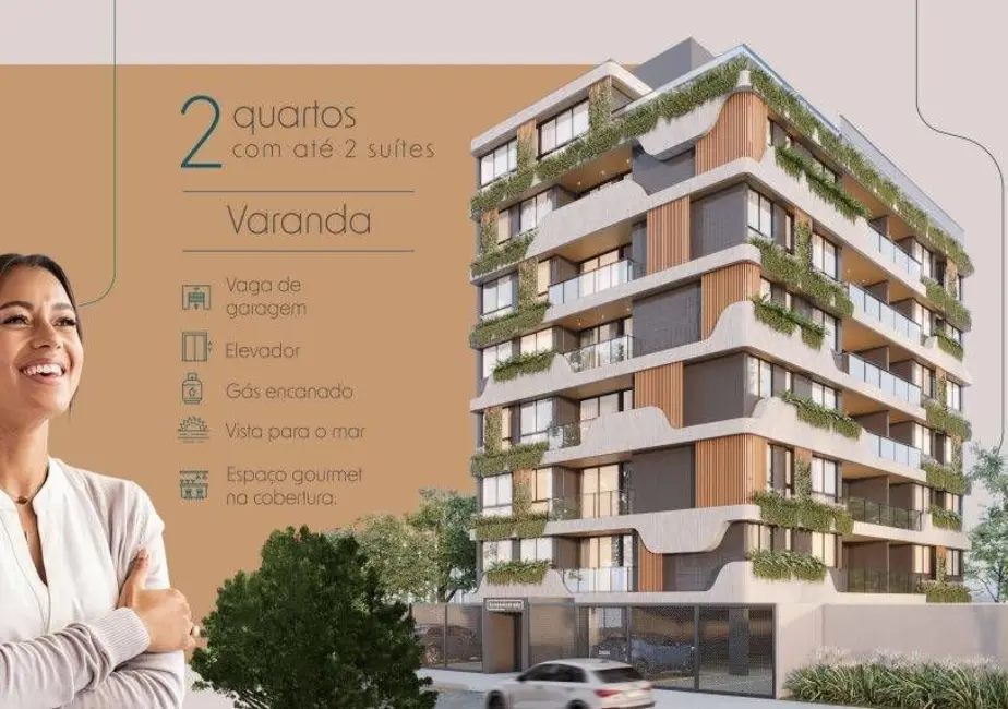 Foto 1 de Apartamento com 2 quartos à venda, 60m2 em Bessa, Joao Pessoa - PB