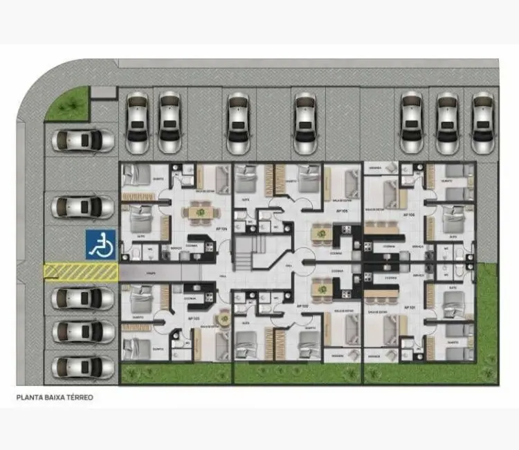 Foto 1 de Apartamento com 3 quartos à venda, 66m2 em Castelo Branco, Joao Pessoa - PB
