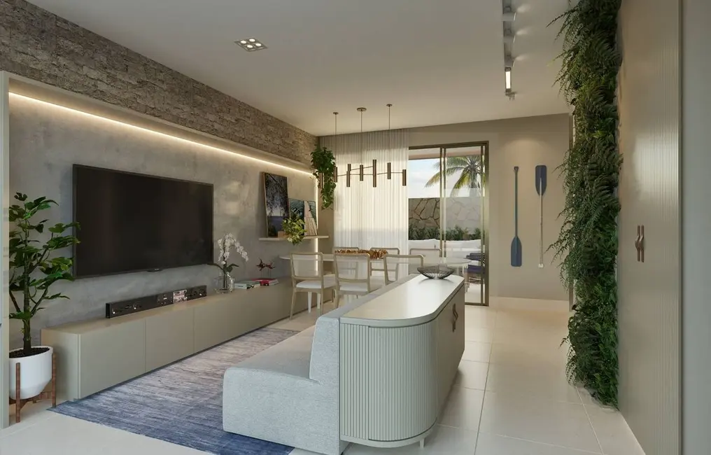 Casa com 3 quartos à venda, 99m2 em Ponta de Campina, Cabedelo - PB - imagem 6 Foto 6 de Casa com 3 quartos à venda, 99m2 em Ponta de Campina, Cabedelo - PB
