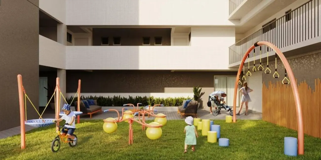 Apartamento com 2 quartos à venda, 56m2 em Cabedelo - PB - imagem 8 Foto 8 de Apartamento com 2 quartos à venda, 56m2 em Cabedelo - PB