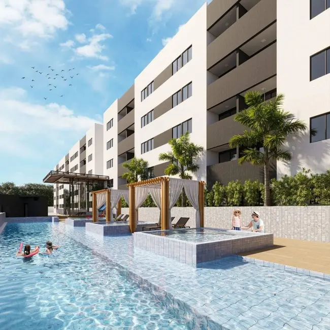 Foto 2 de Apartamento com 2 quartos à venda, 91m2 em Cuiá, Joao Pessoa - PB