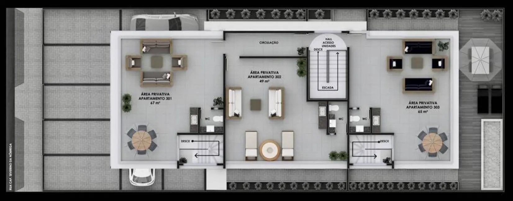 Apartamento com 2 quartos à venda, 54m2 em Jardim São Paulo, Joao Pessoa - PB - imagem 4 Foto 4 de Apartamento com 2 quartos à venda, 54m2 em Jardim São Paulo, Joao Pessoa - PB