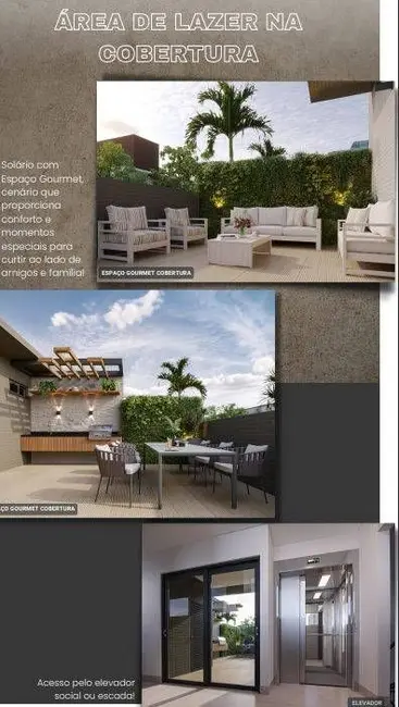 Foto 2 de Apartamento com 2 quartos à venda, 53m2 em Bancários, Joao Pessoa - PB