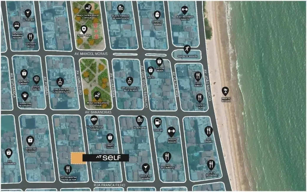 Apartamento com 2 quartos à venda, 60m2 em Manaíra, Joao Pessoa - PB - imagem 5 Foto 5 de Apartamento com 2 quartos à venda, 60m2 em Manaíra, Joao Pessoa - PB