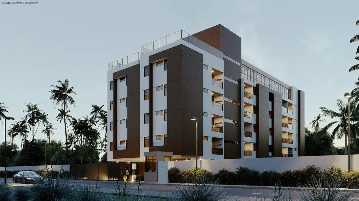 Foto 4 de Apartamento com 2 quartos à venda, 60m2 em Ponta de Matos, Cabedelo - PB