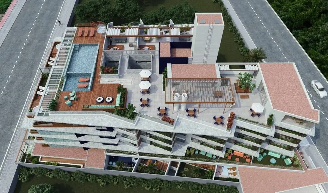 Foto 2 de Apartamento com 2 quartos à venda, 61m2 em Cabo Branco, Joao Pessoa - PB