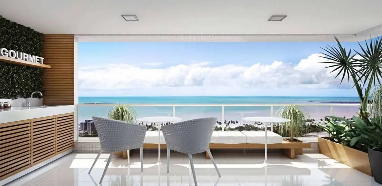 Foto 6 de Apartamento com 3 quartos à venda, 156m2 em Altiplano Cabo Branco, Joao Pessoa - PB