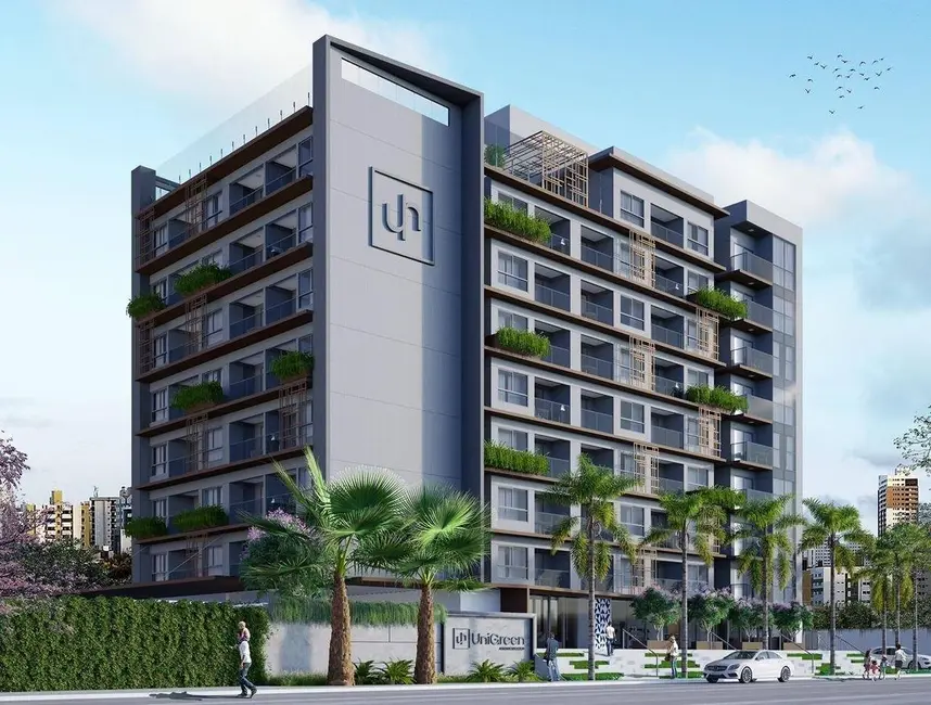 Foto 2 de Apartamento com 2 quartos à venda, 60m2 em Manaíra, Joao Pessoa - PB