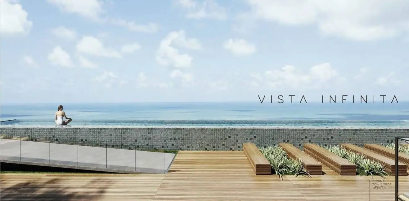 Foto 1 de Apartamento com 1 quarto à venda, 41m2 em Cabo Branco, Joao Pessoa - PB
