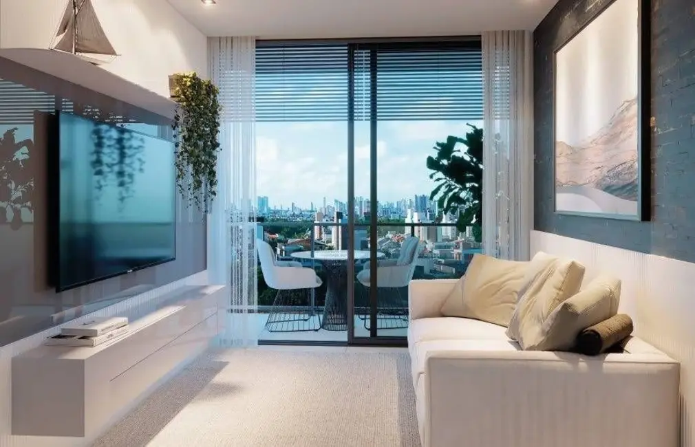 Foto 1 de Apartamento com 2 quartos à venda, 55m2 em Intermares, Cabedelo - PB