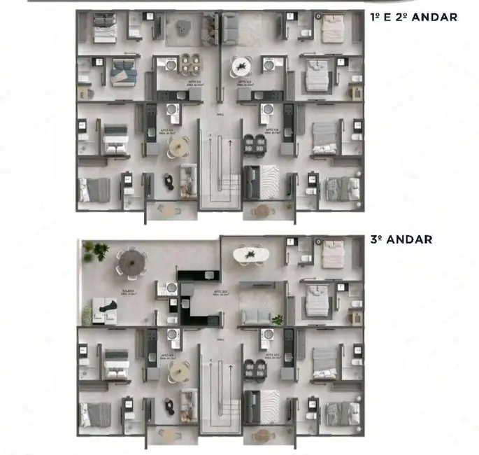 Foto 2 de Apartamento com 2 quartos à venda, 55m2 em Joao Pessoa - PB