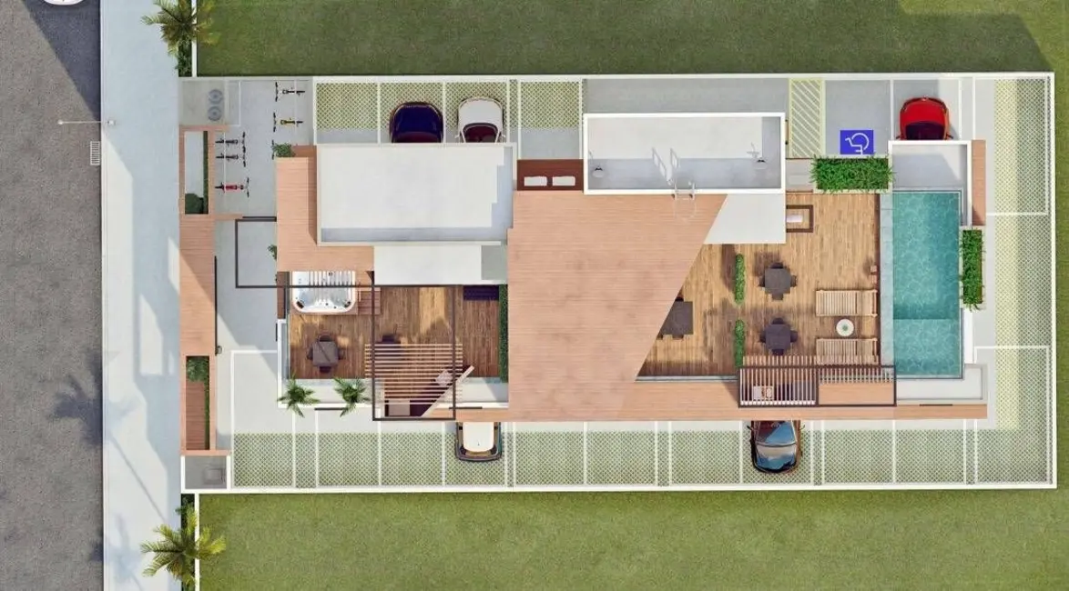 Apartamento com 3 quartos à venda, 78m2 em Intermares, Cabedelo - PB - imagem 4 Foto 4 de Apartamento com 3 quartos à venda, 78m2 em Intermares, Cabedelo - PB