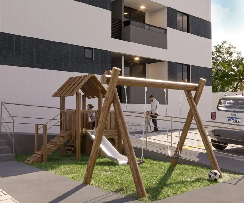 Foto 4 de Apartamento com 2 quartos à venda, 48m2 em Jardim Cidade Universitária, Joao Pessoa - PB