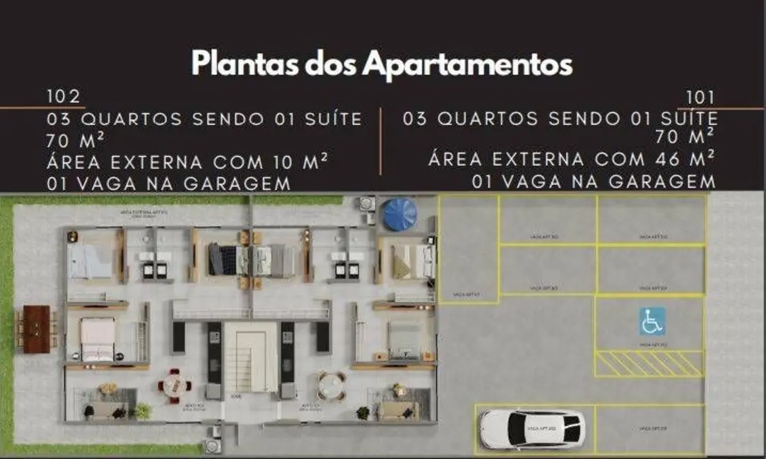 Apartamento com 3 quartos à venda, 71m2 em Jardim Cidade Universitária, Joao Pessoa - PB - imagem 5 Foto 5 de Apartamento com 3 quartos à venda, 71m2 em Jardim Cidade Universitária, Joao Pessoa - PB