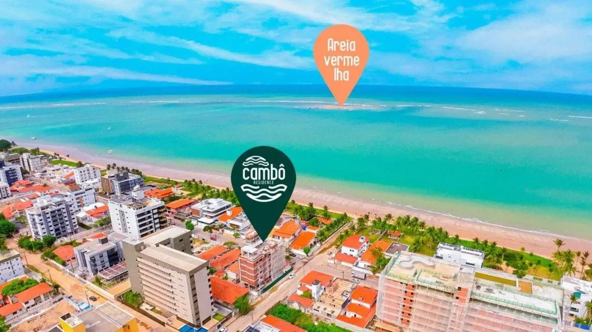 Apartamento com 3 quartos à venda, 101m2 em Camboinha, Cabedelo - PB - imagem 4 Foto 4 de Apartamento com 3 quartos à venda, 101m2 em Camboinha, Cabedelo - PB